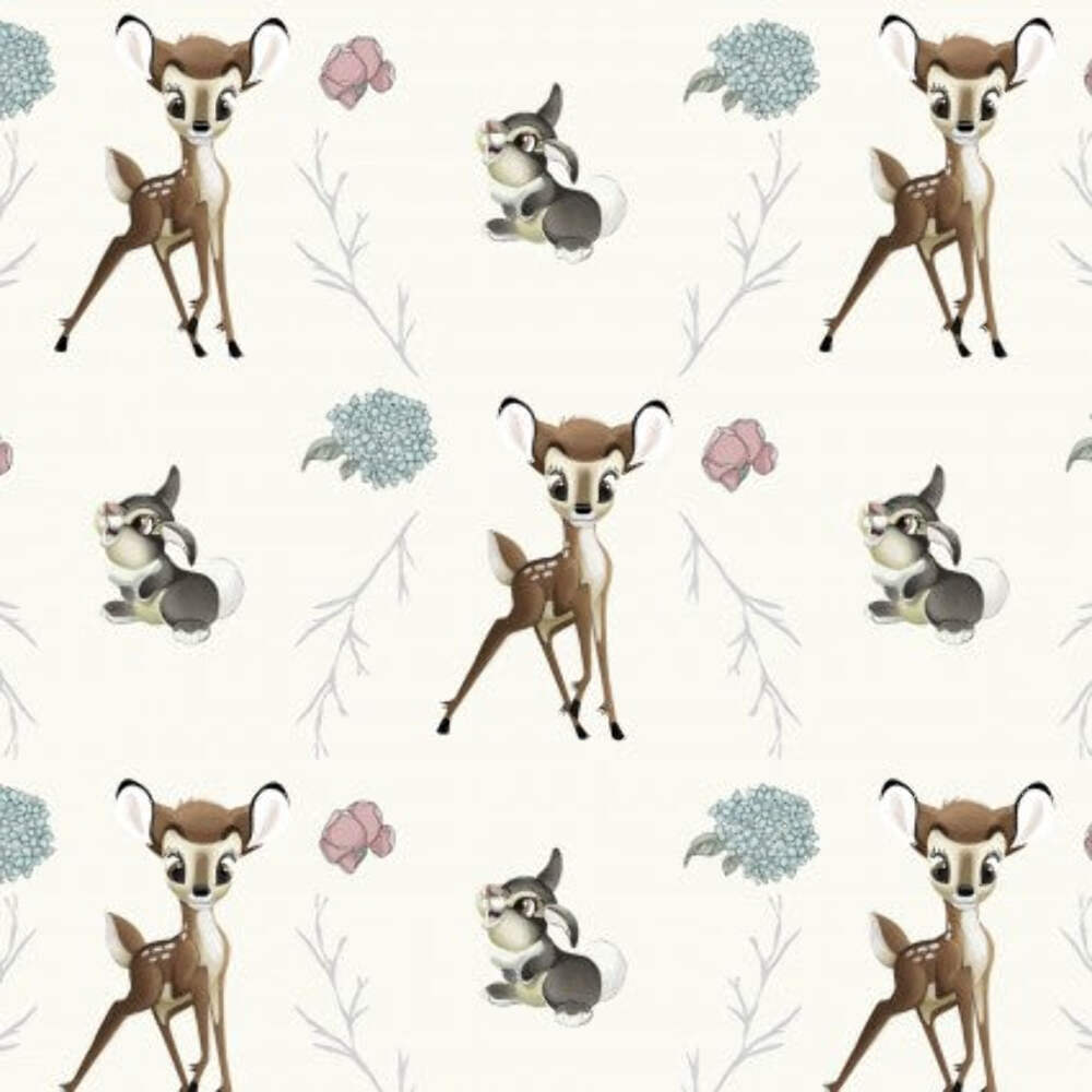 Bambi Thumber Cross Cotton Fabric