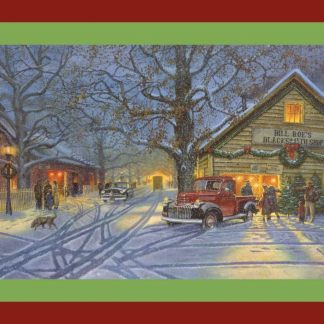 Handmade Tapestry "The Perfect Tree Christmas”