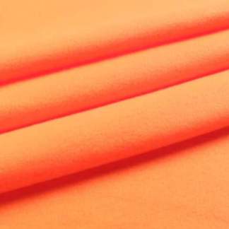 Orange Fleece Fabric