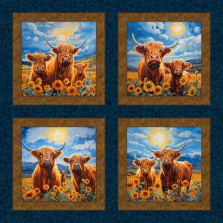 Handmade Tapestry "Sunflower Sunny Highlands”