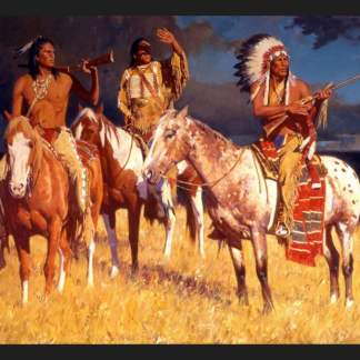 Handmade Tapestry "Storm Over The Plains”