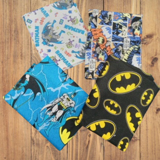 4 Fat Quarters - Assorted Batman Fat Quarter Bundle