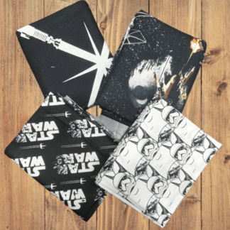 4 Fat Quarters - Assorted Star Wars Fat Quarter Bundle