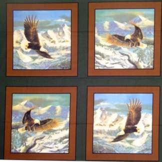 Handmade Tapestry "Soaring High Eagles”