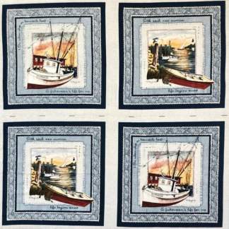 Handmade Tapestry "Seabound Blue”