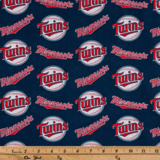Minnesota Twins Cotton Fabric