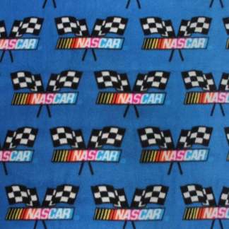 Checker Flag Fleece Fabric