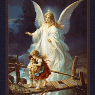 Guardian Angel Panel Cotton Fabric