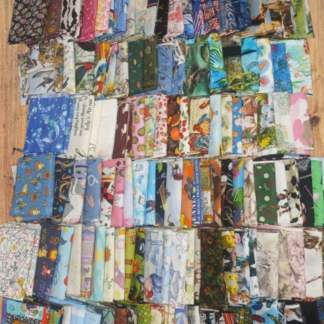 Assorted Novelty Flat Fold Assortment Yard Bundle Cotton Fabric