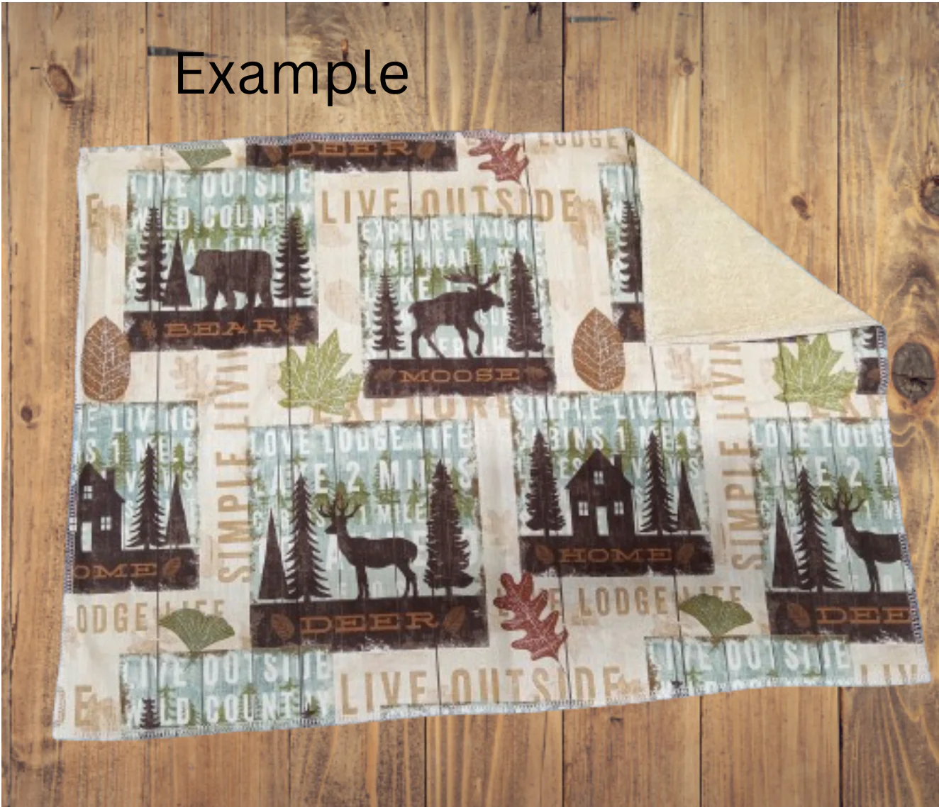 Handmade Placemat Or Table Runner Tigers - Image 2