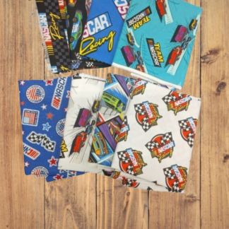 8 Fat Quarters - Assorted NASCAR RACING Fat Quarter Bundle