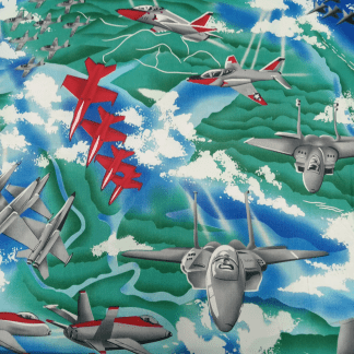Air Show Cotton Fabric