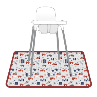 Be Brave - Firefighter Splash Mat by BapronBaby