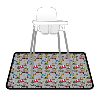 Construction Zone Splash Mat by BapronBaby