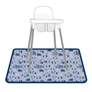 Be Brave - Police Patrol Splash Mat by BapronBaby