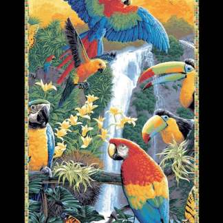 Handmade Tapestry "Tropical Toucan”