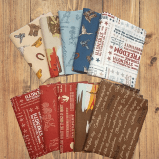 10 Fat Quarters - Assorted John Wayne Fat Quarter Bundle