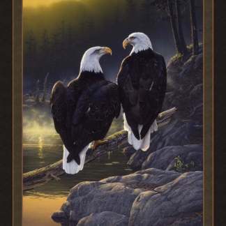 Handmade Tapestry “Dawns Early Light Eagle”