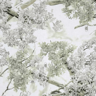 King Camo Snow Cotton Fabric