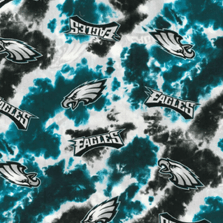 Eagles Tie Dye Cotton 70518-149603 Fabric by the Bolt