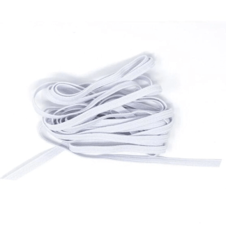 Bulk Knit Elastic - 3/16" White ASC Latex Free Elastic