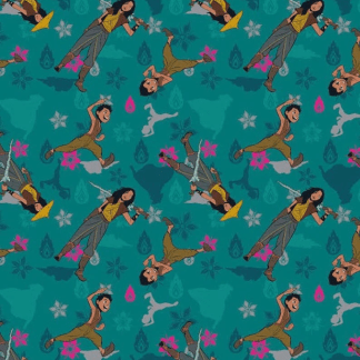 Disney Raya and the Last Dragon Cotton Fabric