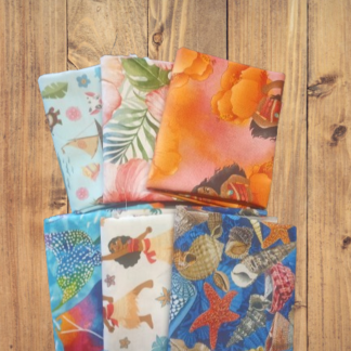 Assorted Moana Themed Flat Fold Assortment 18 Yard Bundle Cotton Fabric