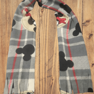 Handmade Scarf " Disney Mickey and Minnie Mouse"