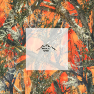 True Timber MC2 Orange Blaze Cotton Fabric