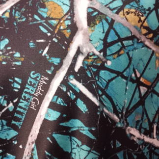Muddy Girl Camo "Serenity" Satin Fabric