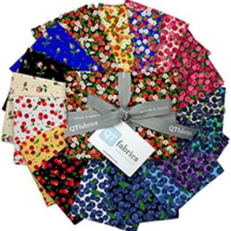 QT Minis Fat Quarter Bundle 18 Pcs by QT Fabrics