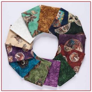 13 Fat Quarters - Enchanted Forest Fat Quarter Bundle