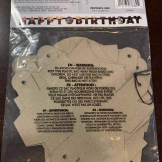 Star Wars Happy Birthday Banner 6 feet Length Bundle of 10