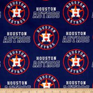 Houston Astros Cotton Fabric