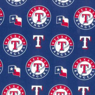 Texas Rangers Cotton Fabric