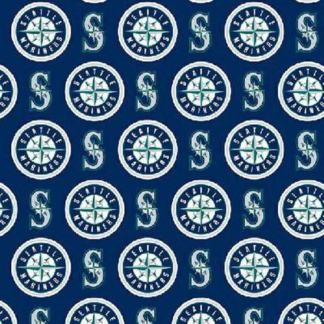 Seattle Mariners Cotton Fabric