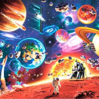 Handmade Tapestry "Final Frontier”