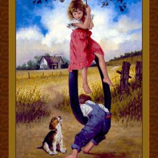 Handmade Tapestry "Just Hanging Around”