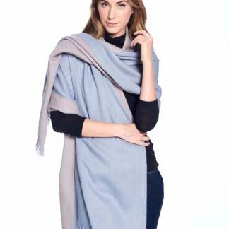 Alpaca Wrap Reversible - Sediment