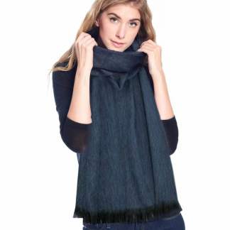 Alpaca Scarf - Moonlight Blue