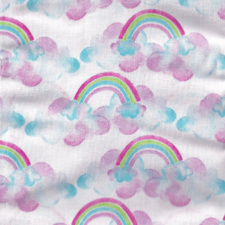 Rainbows in the Sky - 1 Yard Precut