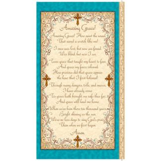 Amazing Grace Cotton Panel 24"