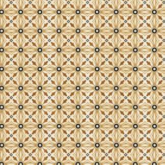 For The Love Of Coffee Coffee Medallion Cotton Fabric