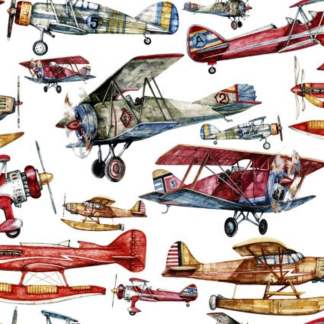 First in Flight First In Flight Cotton Fabric