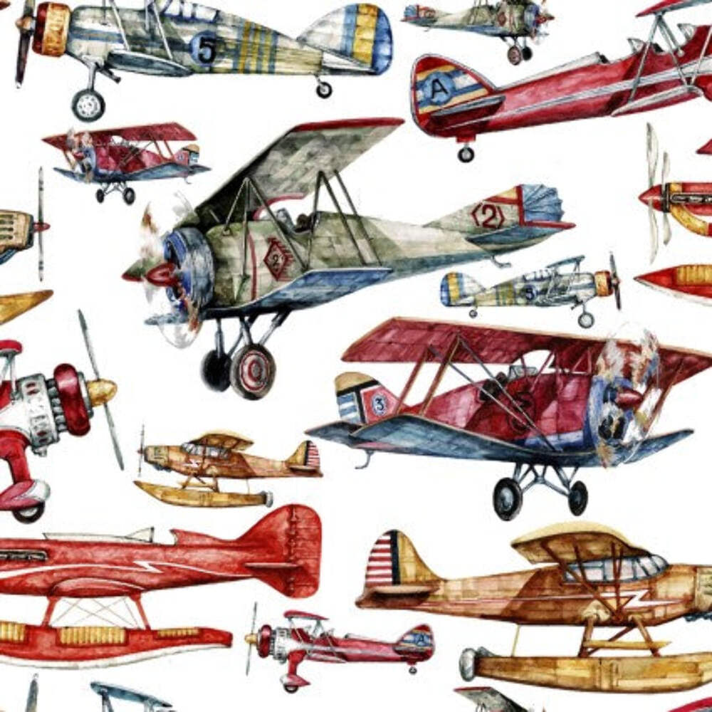 First in Flight First In Flight Cotton Fabric