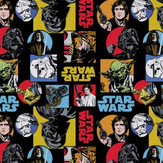 Star Wars Fleece Fabric Precut 1.5 Yards