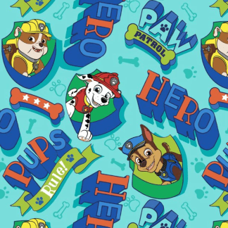Paw Patrol Hero Cotton - 1 Yard Precut