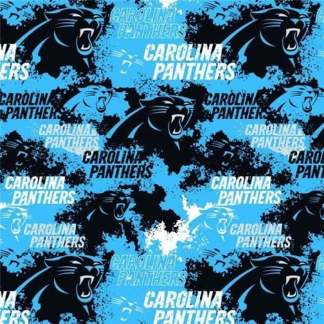 Panthers Cotton Fabric