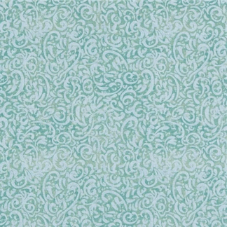 SW Iridescent Swirl Teal Cotton Fabric