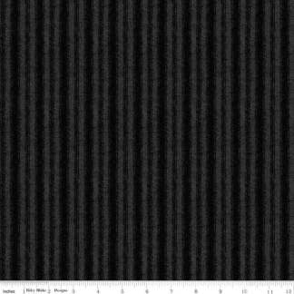 Woolen Flannel Black Stripe